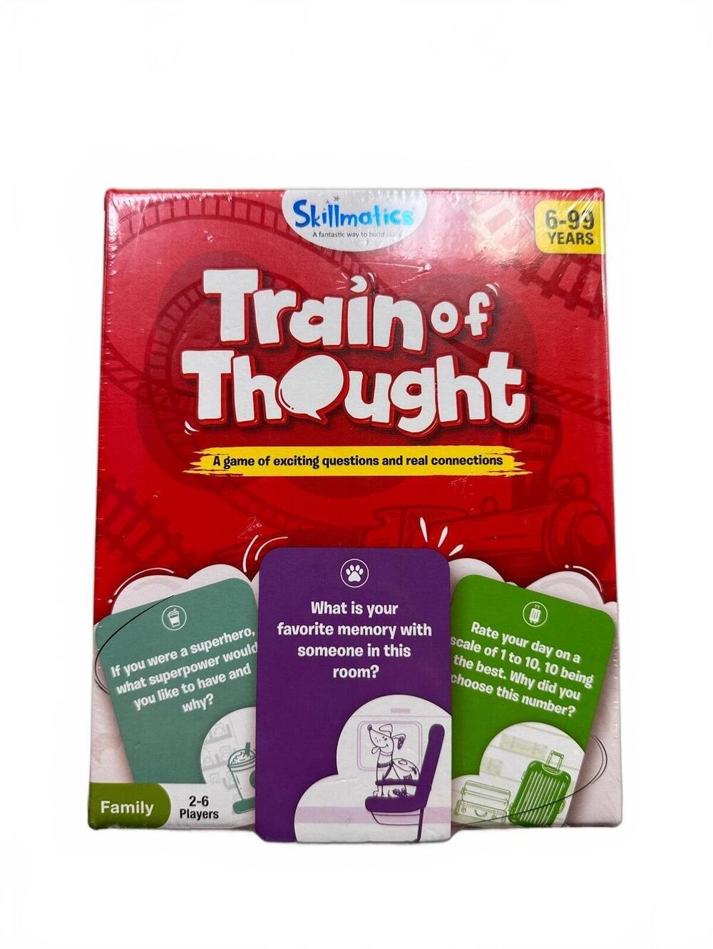 Skillmatics Train of Thought Educational Game for Ages 6-94 sealed